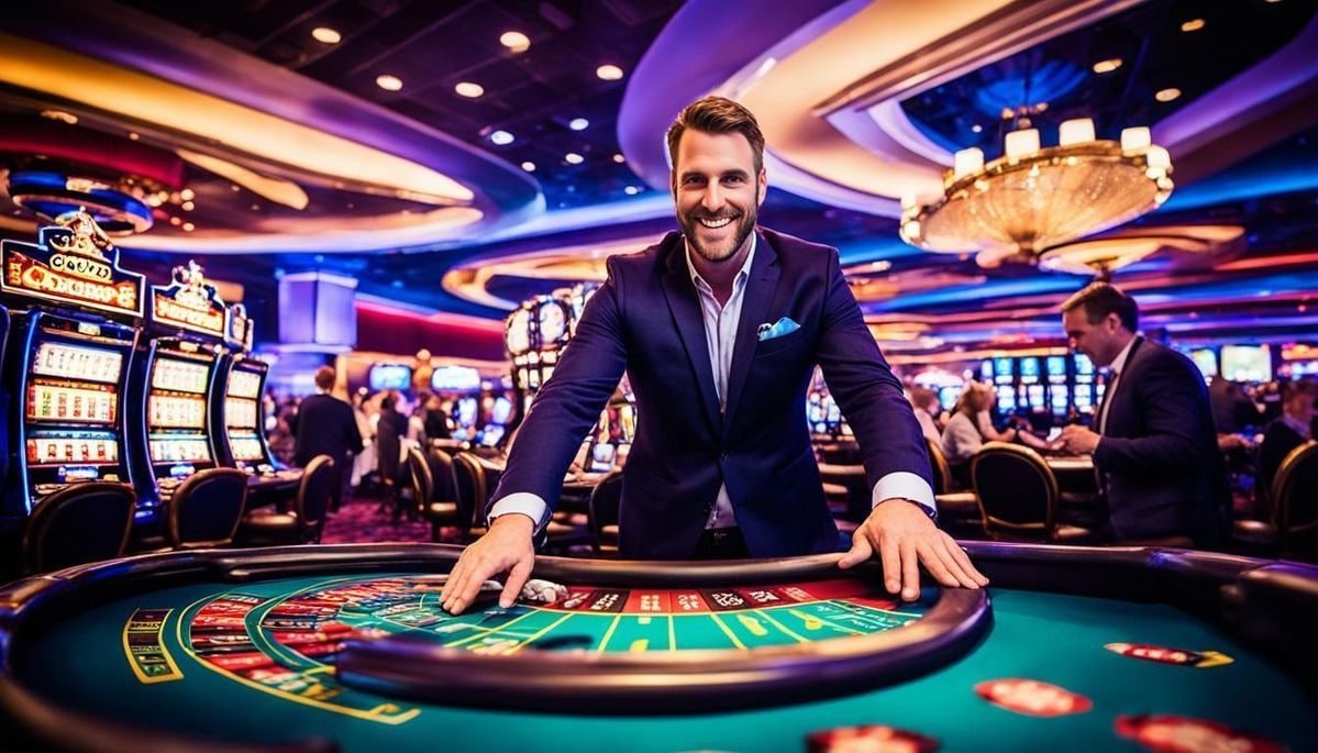 Antarmuka aplikasi bos5000 menampilkan dashboard utama dengan pasar sportsbook dan live games